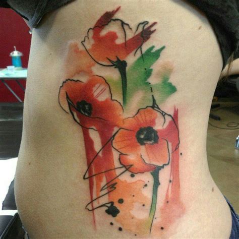 15 Poppy Tattoo Designs