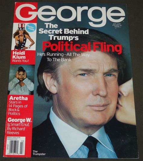 Donald Trump Donald Trump On The Cover Of The March 2000 George