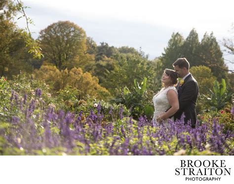 Wedding Photos At Morris Arboretum Rose Garden Weddings