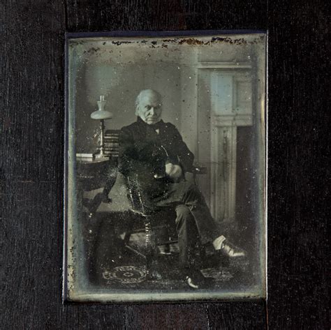 Oldest Known Photograph Of A Us President John Quincy Adams In March