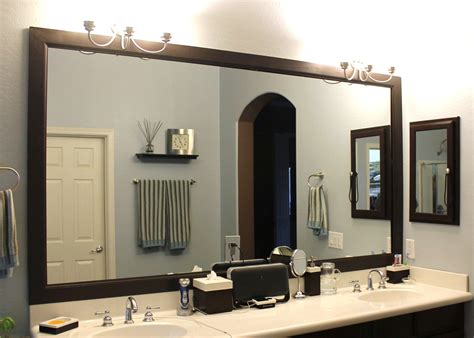 Select width (horizontal side) select height (vertical side) select frame color (optional) 20 Collection of Custom Bathroom Mirrors | Mirror Ideas