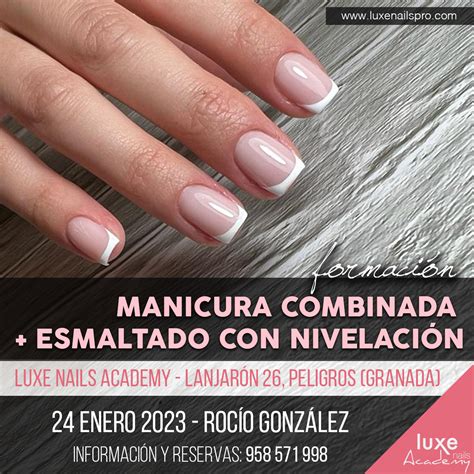 MANICURA COMBINADA ESMALTADO CON NIVELACIÓN Luxe Nails