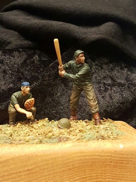 Which country do you think had the coolest uniforms in ww2 and which unit? GIs playing baseball (With images) | Sports figures ...