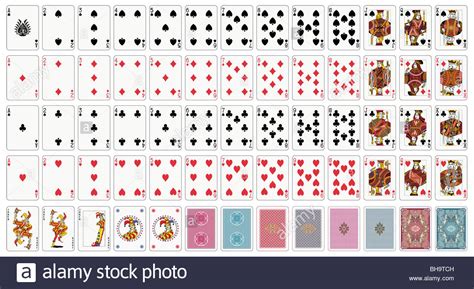 You will then receive an email with further instructions. Playing cards, full deck. Poker standard size. Various kinds of joker Stock Photo - Alamy