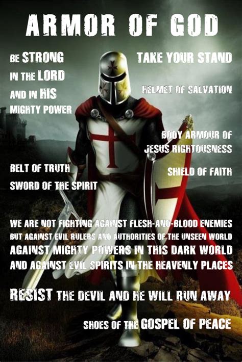The Armor Of God And Weapons Used In Spiritual Warfare Warrior Nations