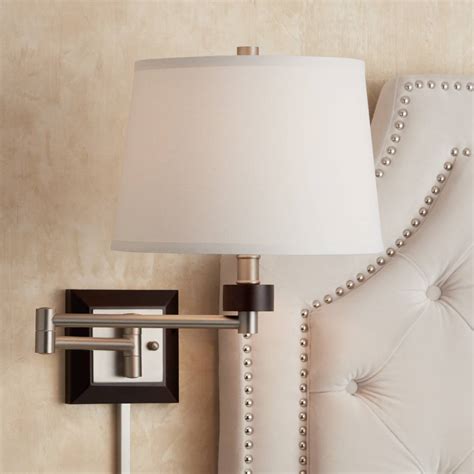 Swing Arm Wall Lamp Designs Swing Arms For Bedroom Reading And More