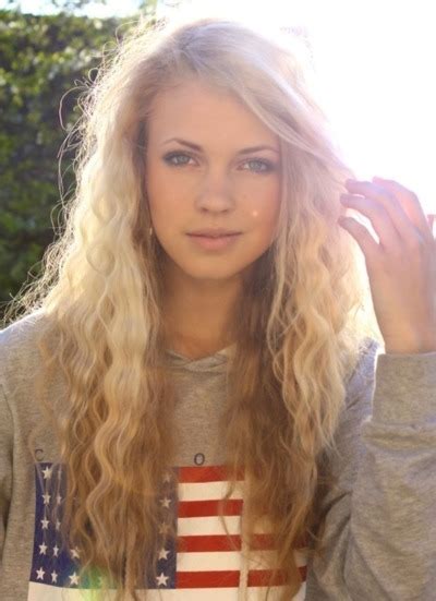 It's simply a cool look and very sleek. wavy-blonde hair - My New Hair