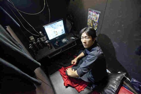 Hard Times In Japan Home Might Be An Internet Cafe The Picture Show Npr