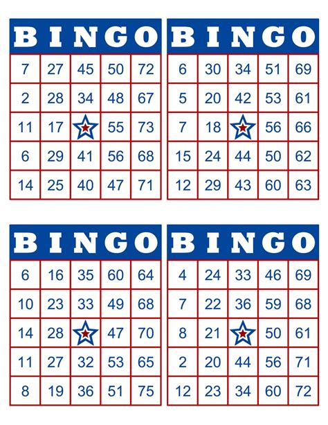 Carte De Bingo Gratuit Cartones De Bingo Bingo Para Imprimir Juegos