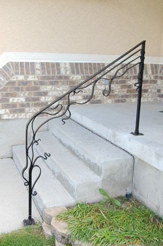 Outdoor stair railing designs concrete. DSC_1767%255B2%255D.jpg | Iron handrails, Iron railings ...