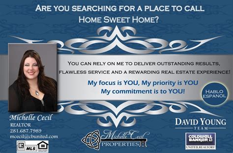 Realtor Magazine Ad #realtor #realestate #advertisement #michellececil