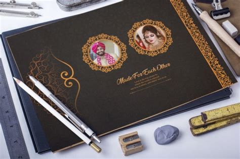 Luxury Wedding Album Cover Psd 2021 Design Idea 4u
