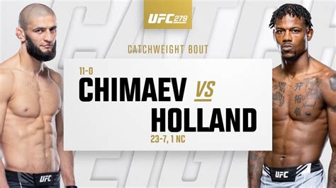 Ufc Khamzat Chimaev Vs Kevin Holland Recap Fight Youtube