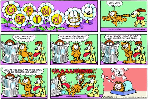Garfield Rare Comic Strip