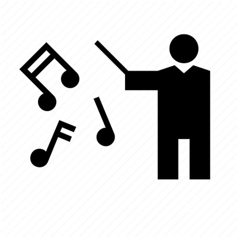 Conductor Music Musical Orchestra Icon
