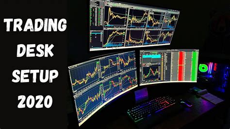 Matt Diamond Stock Trading Desk Setup And Custom Pc Specs Trading Fury