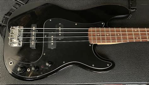 Fender Squier Series Standard Precision Bass Active 1992 Reverb Uk