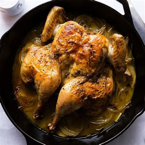 The silky lemon butter sauce that adorns the barefoot contessa's chicken piccata will have you licking your plate clean. Barefoot Contessa's Skillet Roasted Lemon Chicken | Recipe (With images) | Recipes, Chicken ...