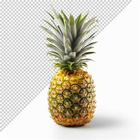 Premium Psd Pineapple Isolated On Transparent Background