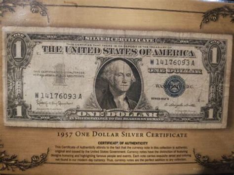 Star Note One Dollar Blue Seal Silver Certificate Old Us Bill Ebay