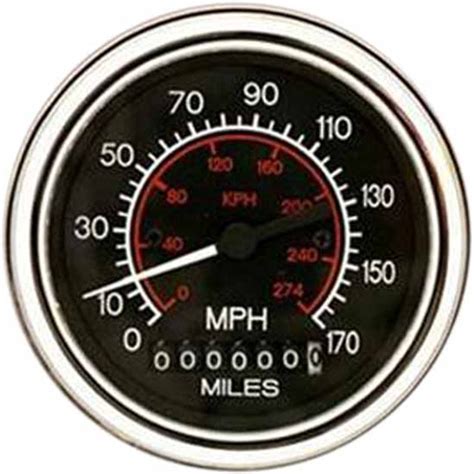 Isspro 3375 Inch Chrome Electric Speedometer 170 Mph 4 State Trucks