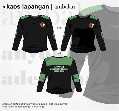 Gambar Seragam Alumni Kaos Lapangan Ambalan Pasukan Sma Islam Gambar Baju Di Rebanas Rebanas