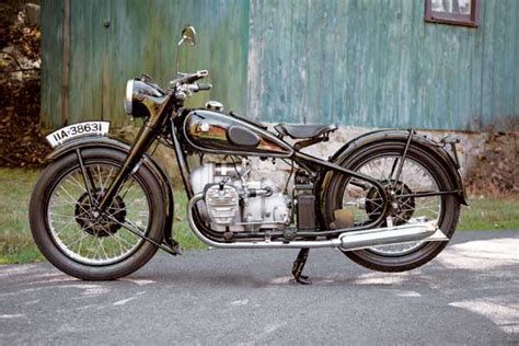 One Year Wonder The 1937 Bmw R6 Motorcycle Classics
