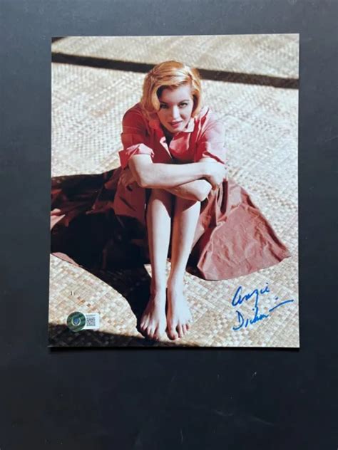 Angie Dickinson Hot Autographed Signed Classic Sexy X Photo Beckett