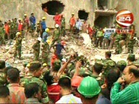 Woman Rescued From Collapsed Bangladesh Factory After Days