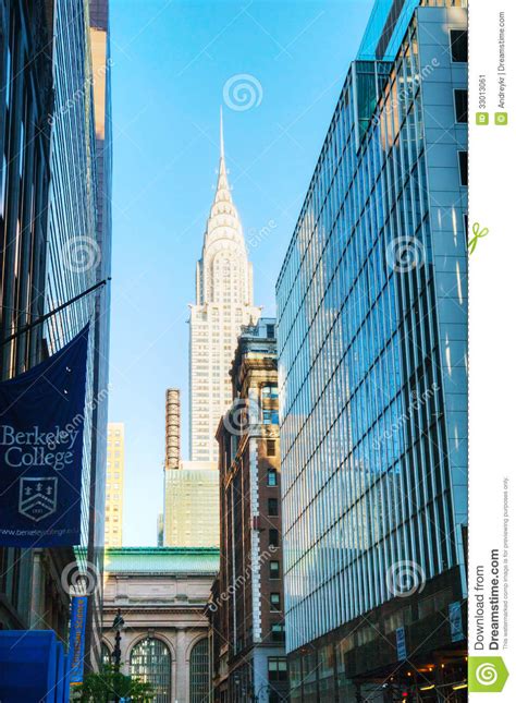 Chrysler Building In New York City Editorial Photo Image
