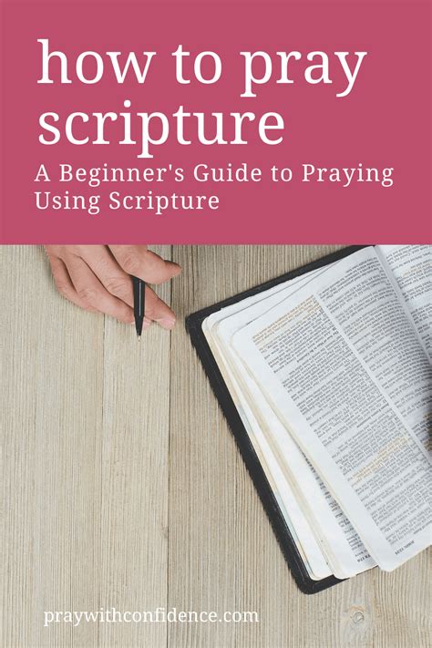 How To Pray Scripture From Beginner To Pro In No Time Pray With