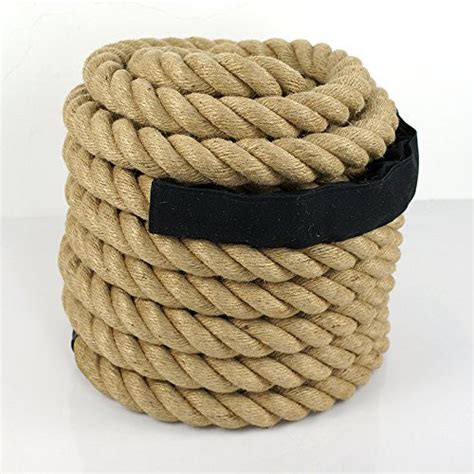 Zeny™manila Rope 1 12 X 50 Ft Fitness Undualation With Shirk End