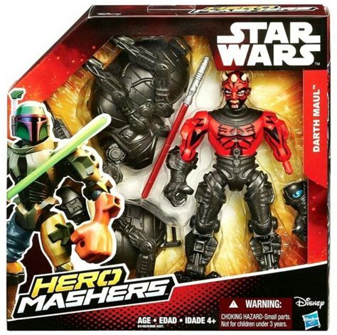Star Wars Deluxe Hero Mashers Hasbro The Force Awakens New 6 Action