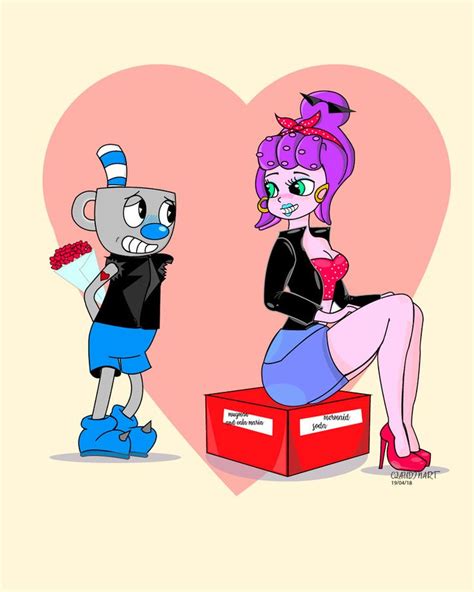 Mugman X Cala Maria By Https Deviantart Com Claudiaespinosa On Deviantart Cala Maria