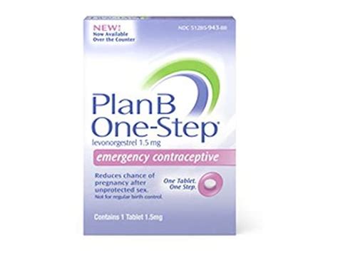 Plan B Emergency Contraceptive Tablet