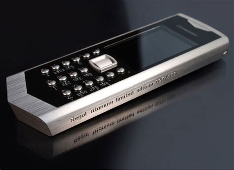 Gresso Regal Titanium Luxury Angular Phone Extravaganzi