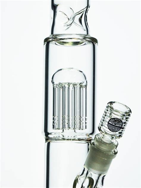14 Straight Tube Bong With Perc — Badass Glass
