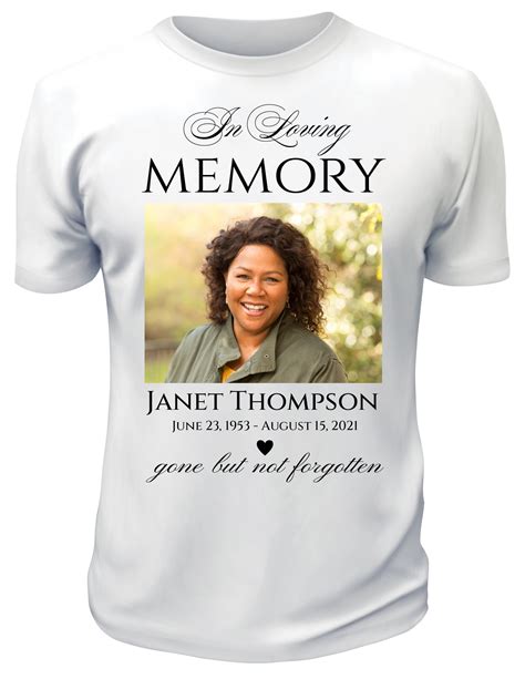 Memorial T Shirt 1025 Disciplepress Memorial And Funeral Printing