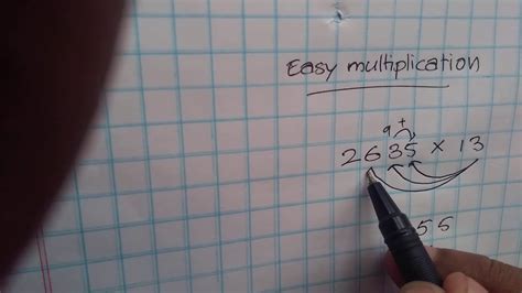 Easy Multiplication Youtube