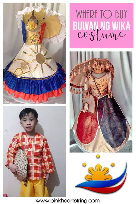 Buwan Ng Wika Costume For Girls