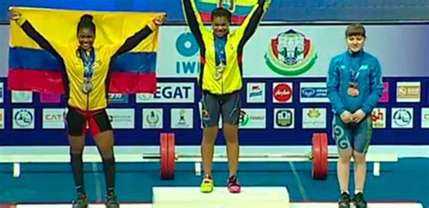 Valeria Rivas Sumó Tres Medallas De Plata En El Mundial Sub 17 De Pesas