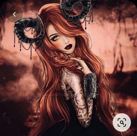 Scary Girl Power Aries Art Character Art Dark Fantasy Art