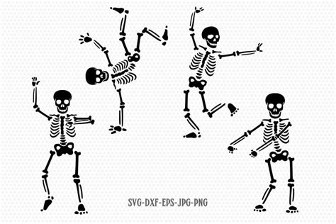 Skeleton funny dance SVG, Funny Halloween SVG, Halloween svg (810427