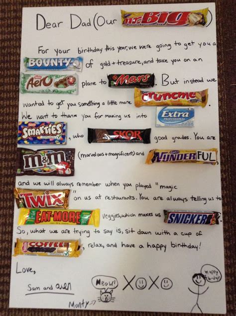 There's no such thing as best dad. Dad's Birthday gift. Quick & easy, great homemade present ...