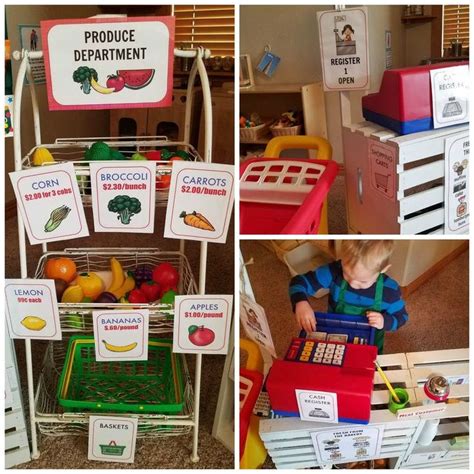 Transform Your Dramatic Play Space Into A Grocery Store Preschoolers