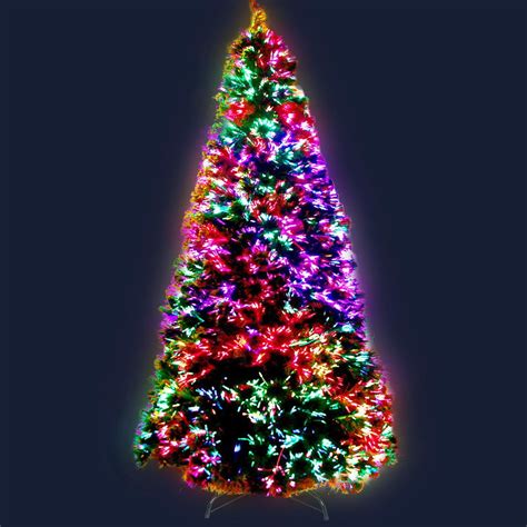 24m Led Christmas Tree Xmas Multi Colour Lights Fibre Optic