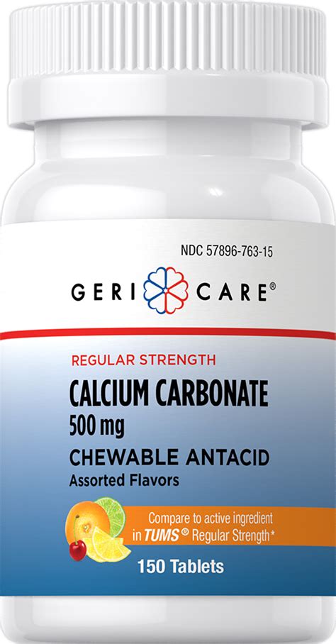 Calcium Carbonate Supplements Pipingrock Health Products