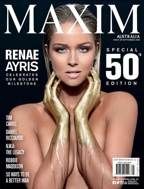 Renae Ayris Desnuda En Maxim Photoshoot