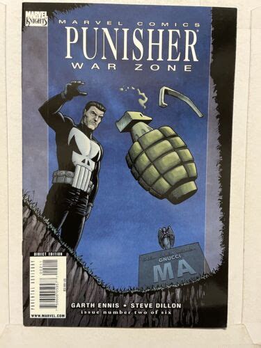 Marvel Knights Punisher War Zone 2 Of 6 Vfnm Condition Ebay