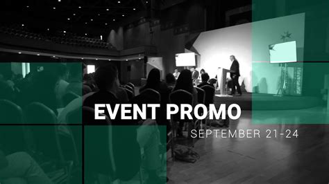 Then this video for you. Business Conference Promo After Effects Template - FilterGrade